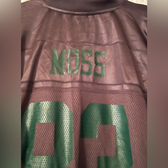Vintage NFL Equipment New York Jets Jersey 83 Santana Moss Rare NFL Reebok - Picture 5 of 9